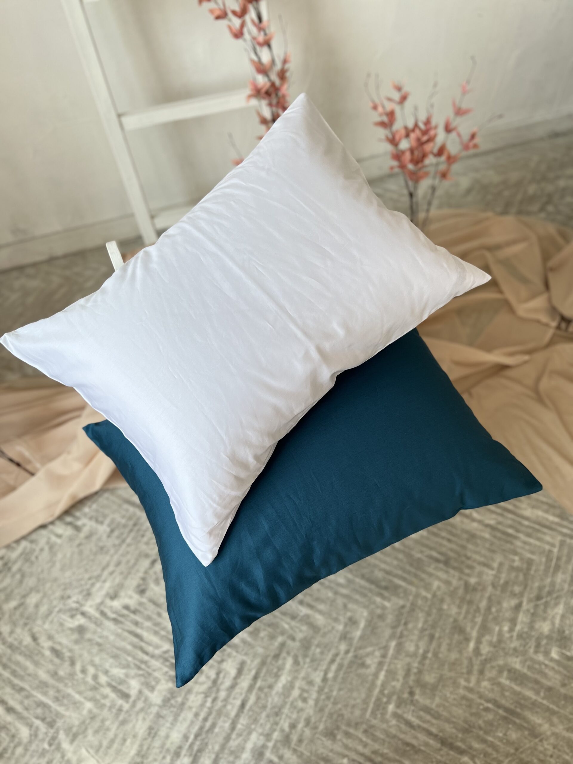 Постіль Преміальний Сатин однотонний (Відтінок Сапфіровий) - Зображення 2