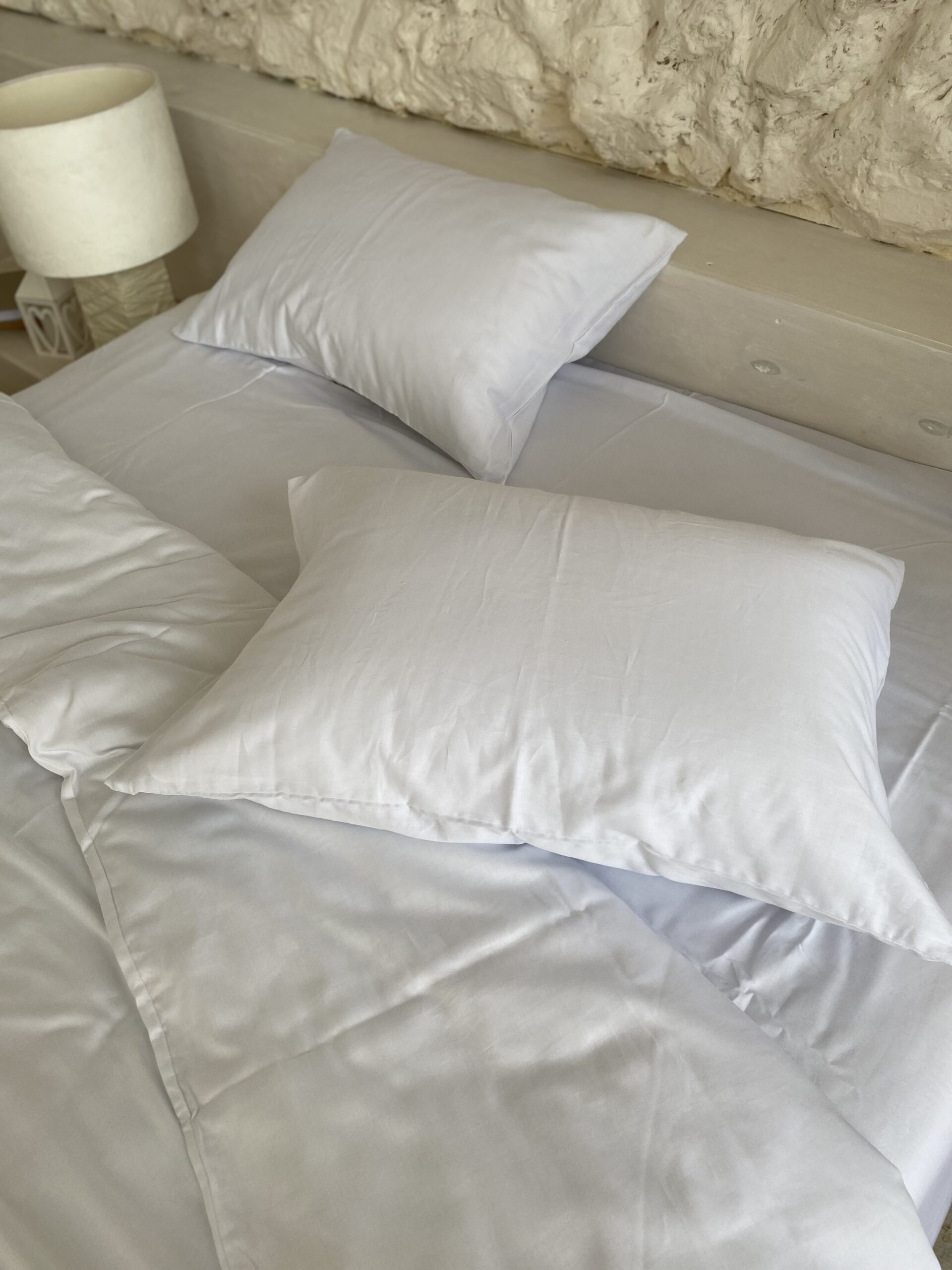 Постіль Преміальний Сатин однотонний (Відтінок Білий) - Зображення 5