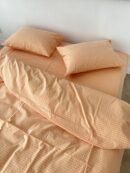 Bed linen pressed cotton (Peach shade)