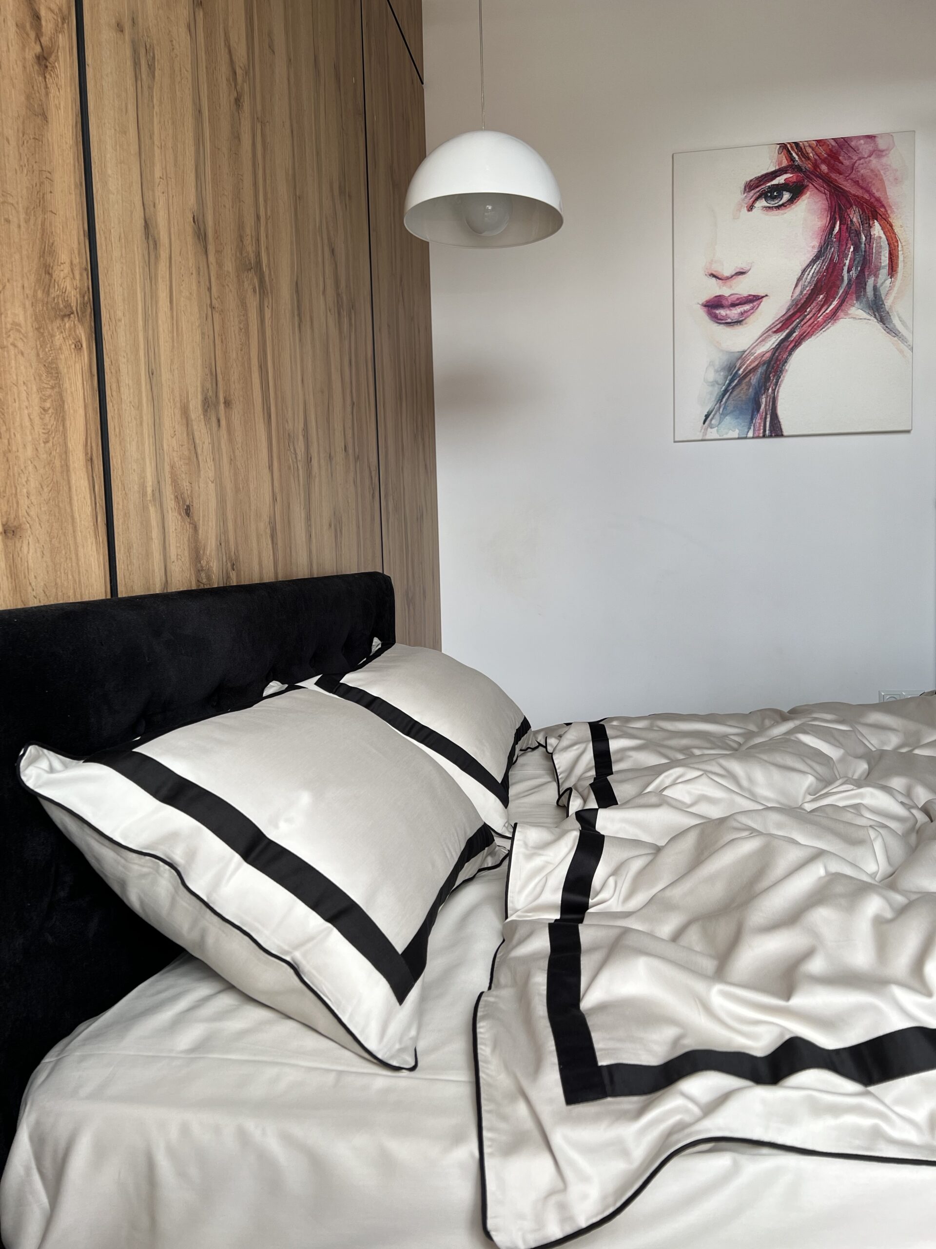 Постіль сатин преміальний із Смужками (Пісочний відтінок) - Image 3