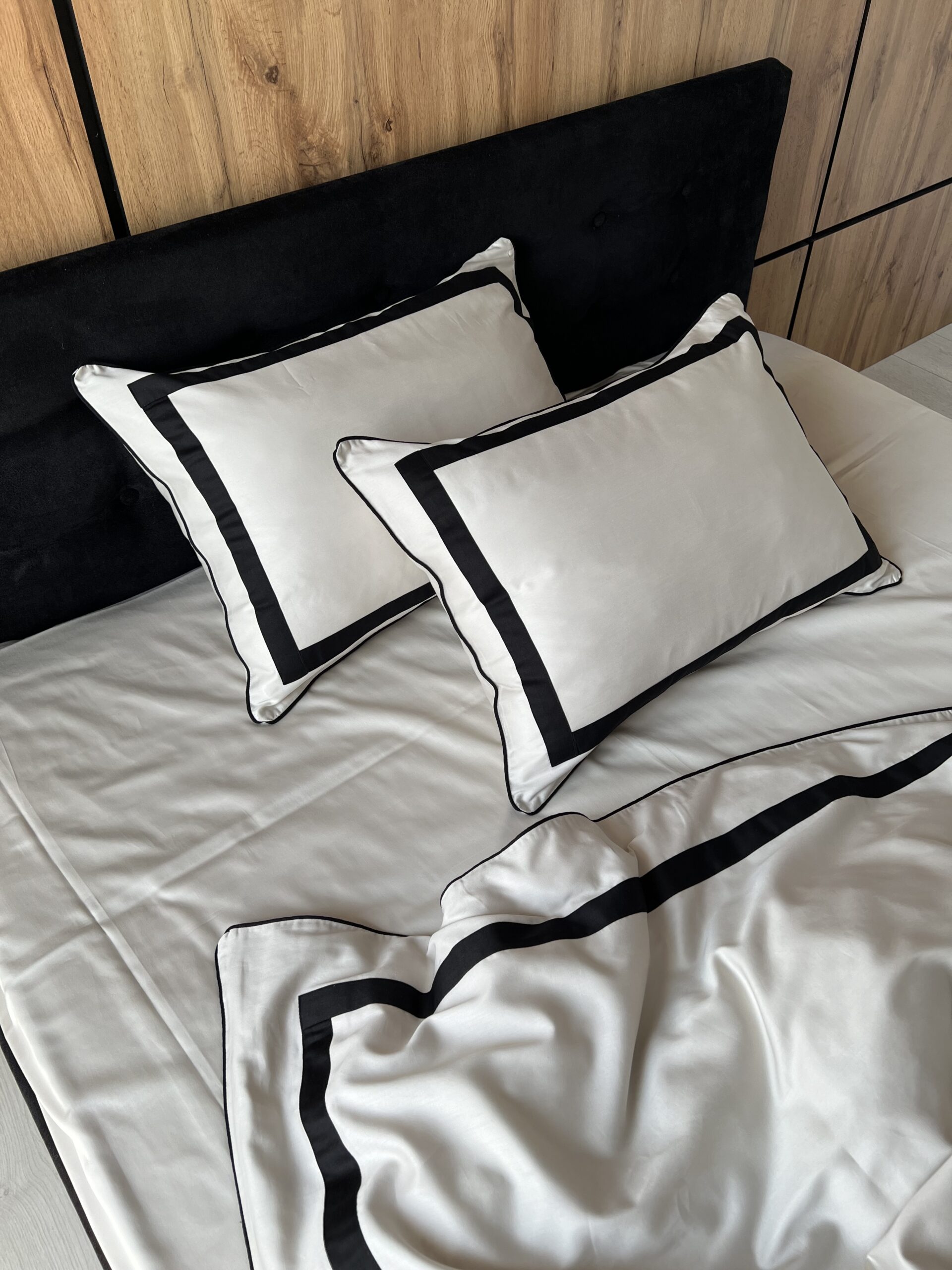 Постіль сатин преміальний із Смужками (Пісочний відтінок) - Image 5