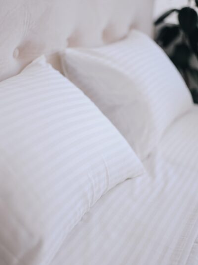 Постіль страйп сатин однотонний (Відтінок Білий)
