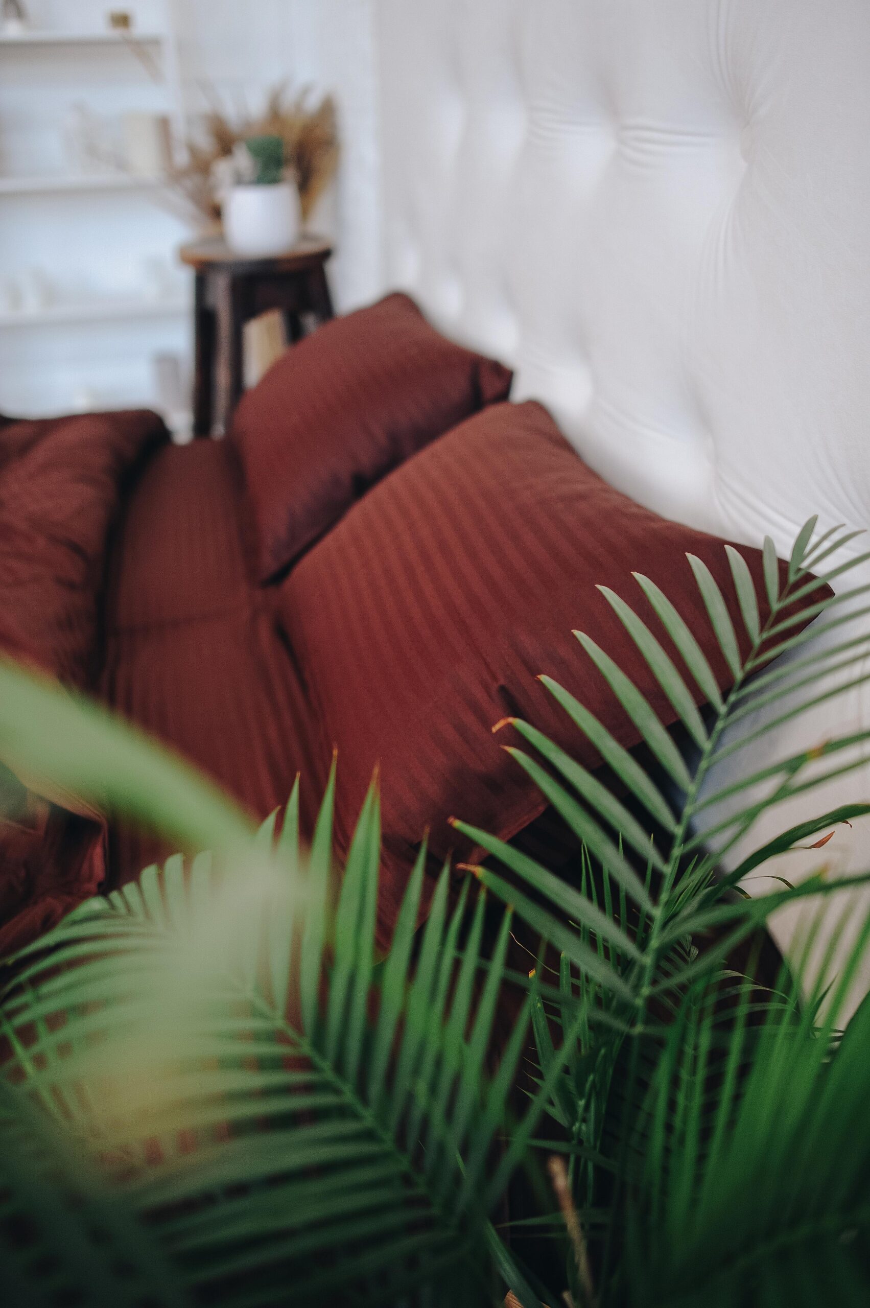 Постіль страйп сатин однотонний (Відтінок Коричневий) - Зображення 3