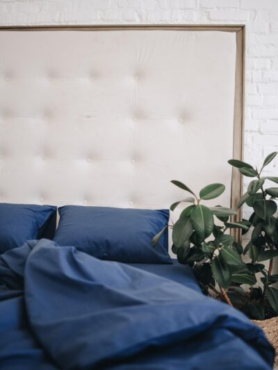 Постіль матовий поплін однотонний (Відтінок Синій)