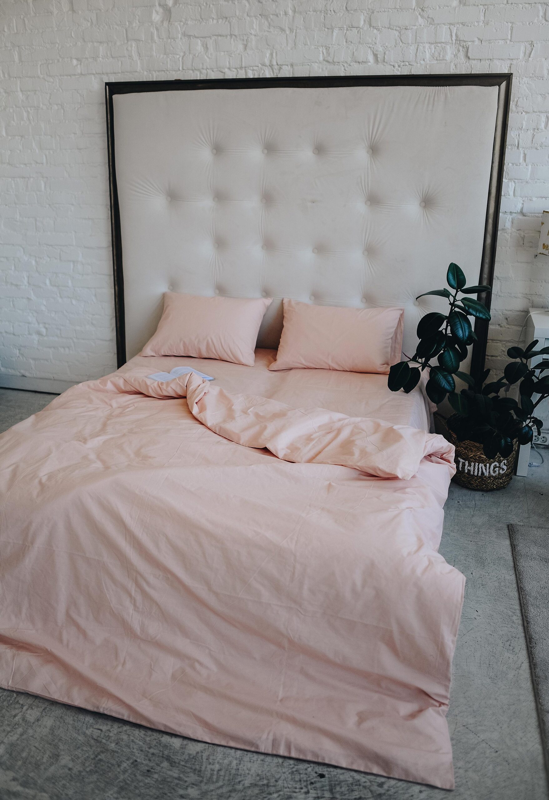 Постіль матовий поплін однотонний (Відтінок пудра) - Image 3