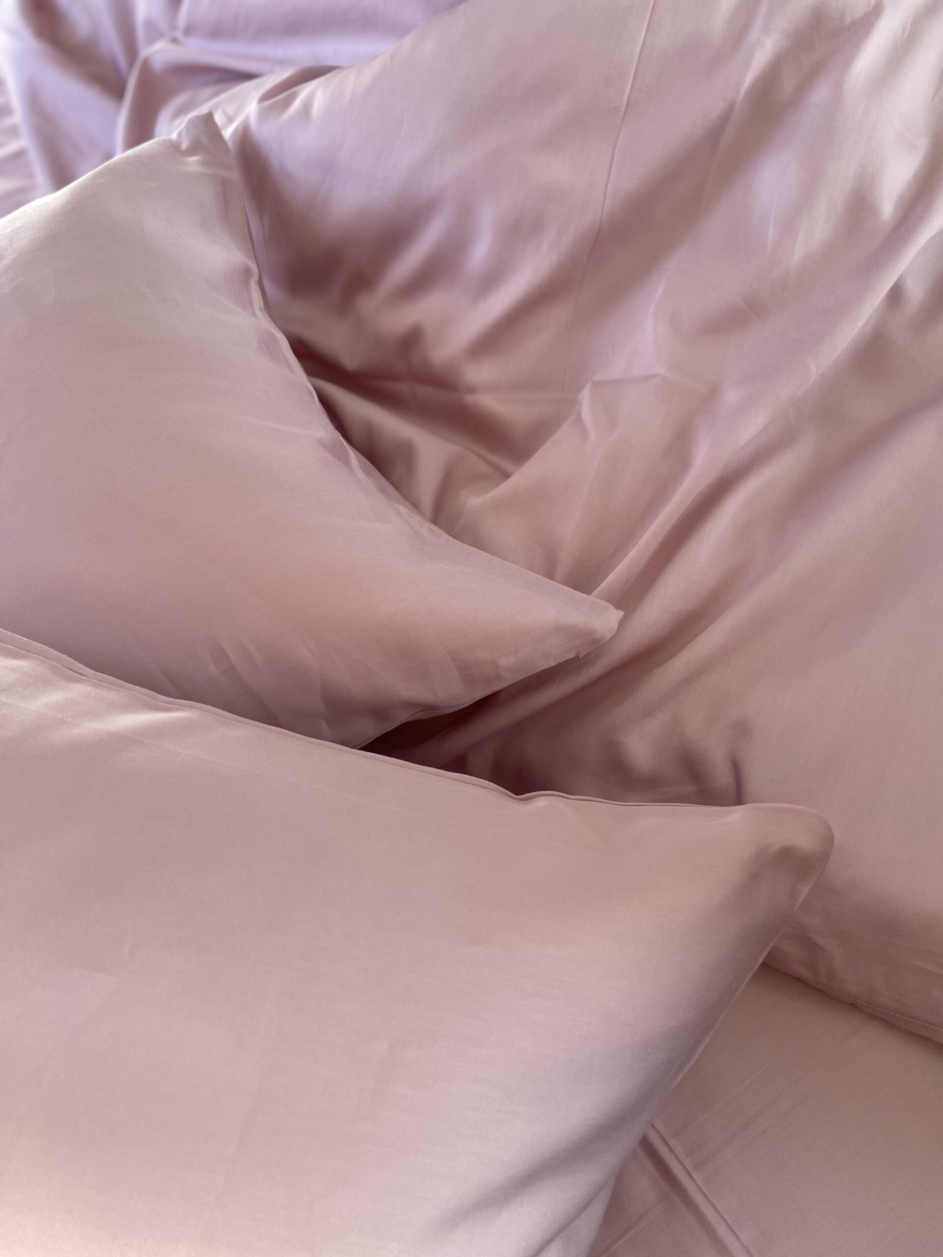 Постіль Преміальний Сатин однотонний (Відтінок пильна троянда) - Зображення 3